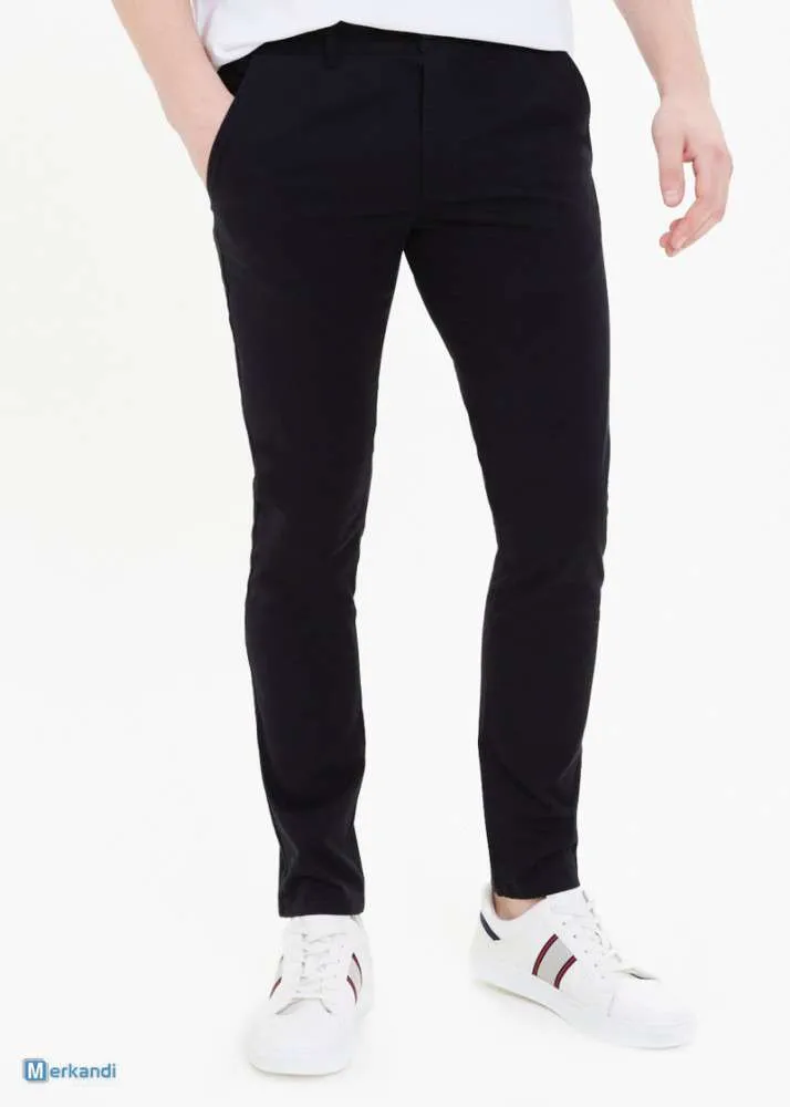 PANTALóN CHINO PARA HOMBRE 100% ALGODóN  CADA CAJA CONTIENE 38 PIEZAS EN 2 COLORES.