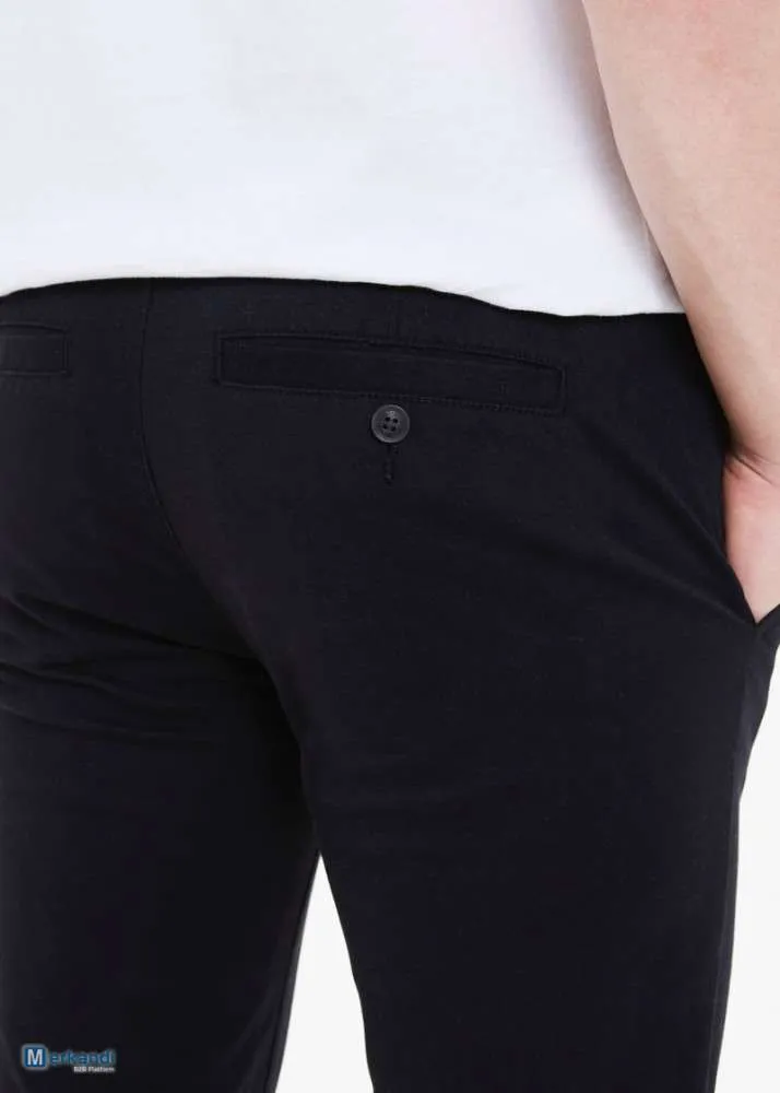 PANTALóN CHINO PARA HOMBRE 100% ALGODóN  CADA CAJA CONTIENE 38 PIEZAS EN 2 COLORES.