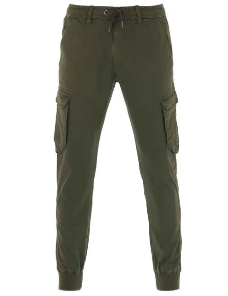 Pantalón con bolsillos Reell verde para hombre