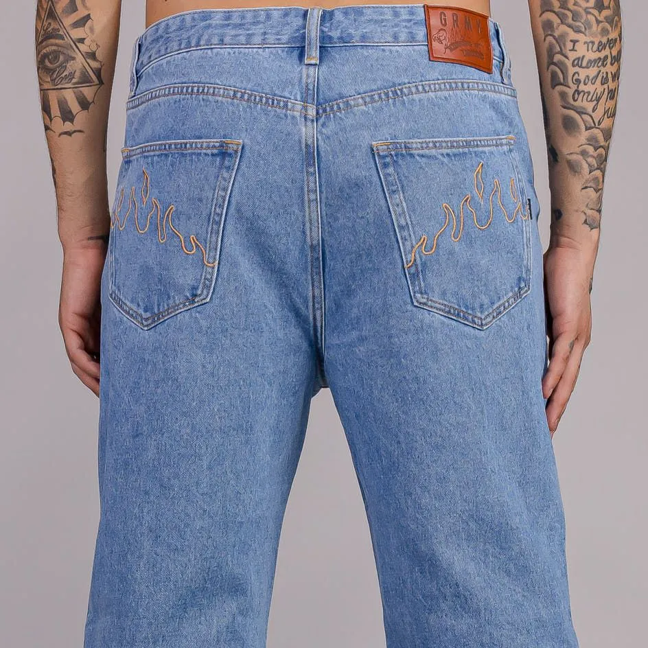PANTALóN GRIMEY SNOW FOX  WASHED BLUE | WINTER L 22