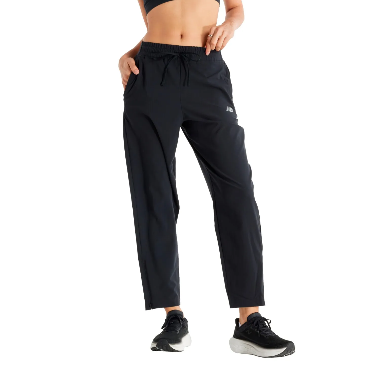 PANTALóN NEW BALANCE DE DAMA  NB SLEEK PRINTED  WP43242BK  BLACK