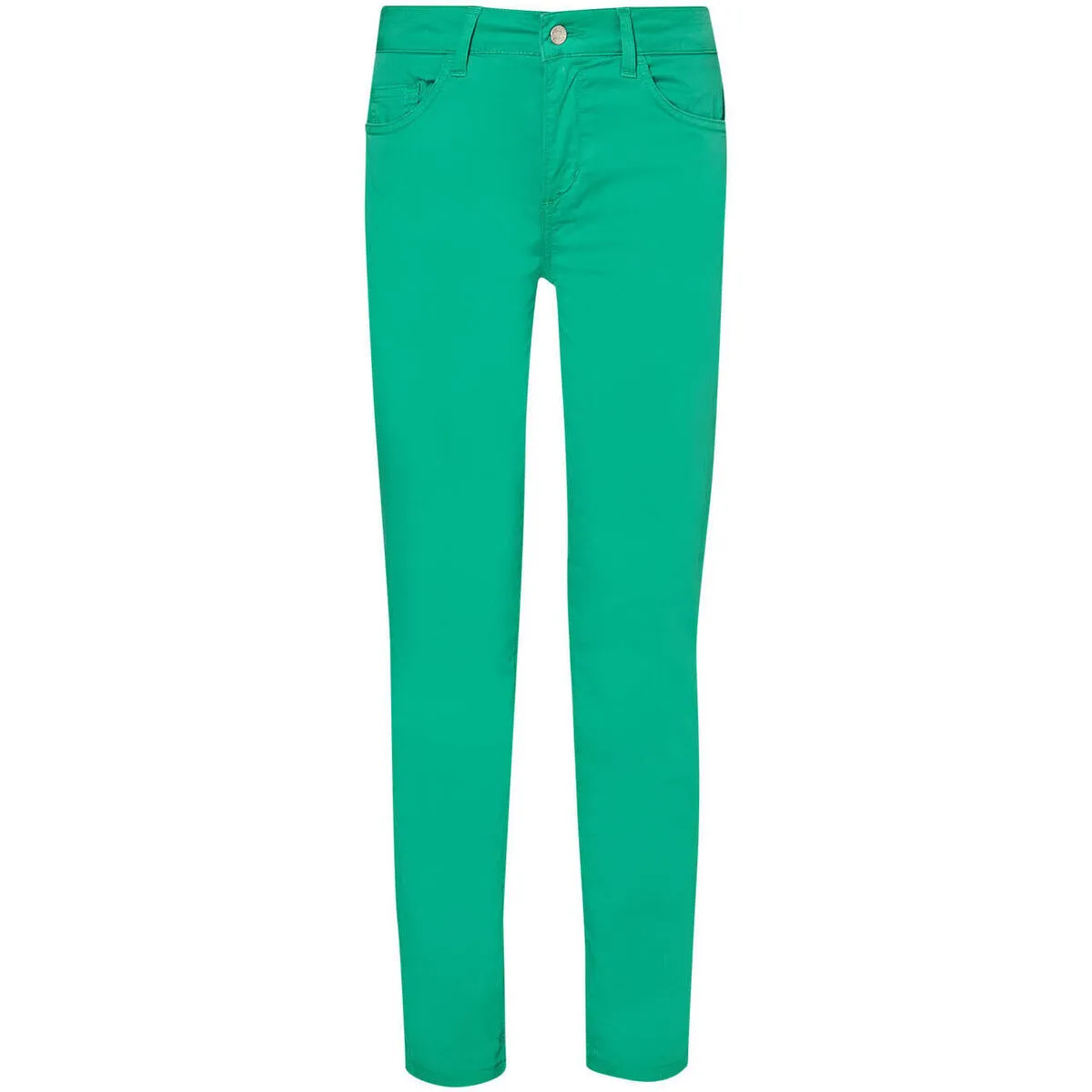 Pantalón pitillo negro con logotipo