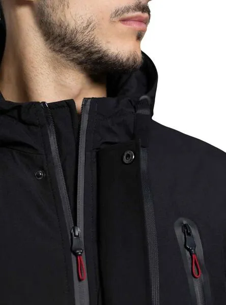Parka Klout Trevinca Negro para Hombre