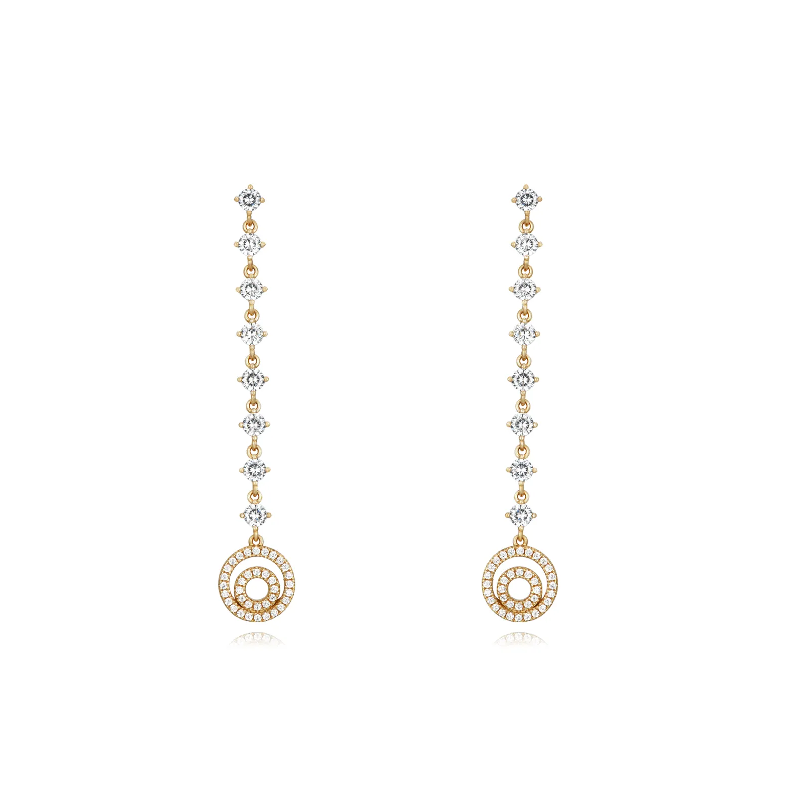 Pendientes Novia con Circonitas