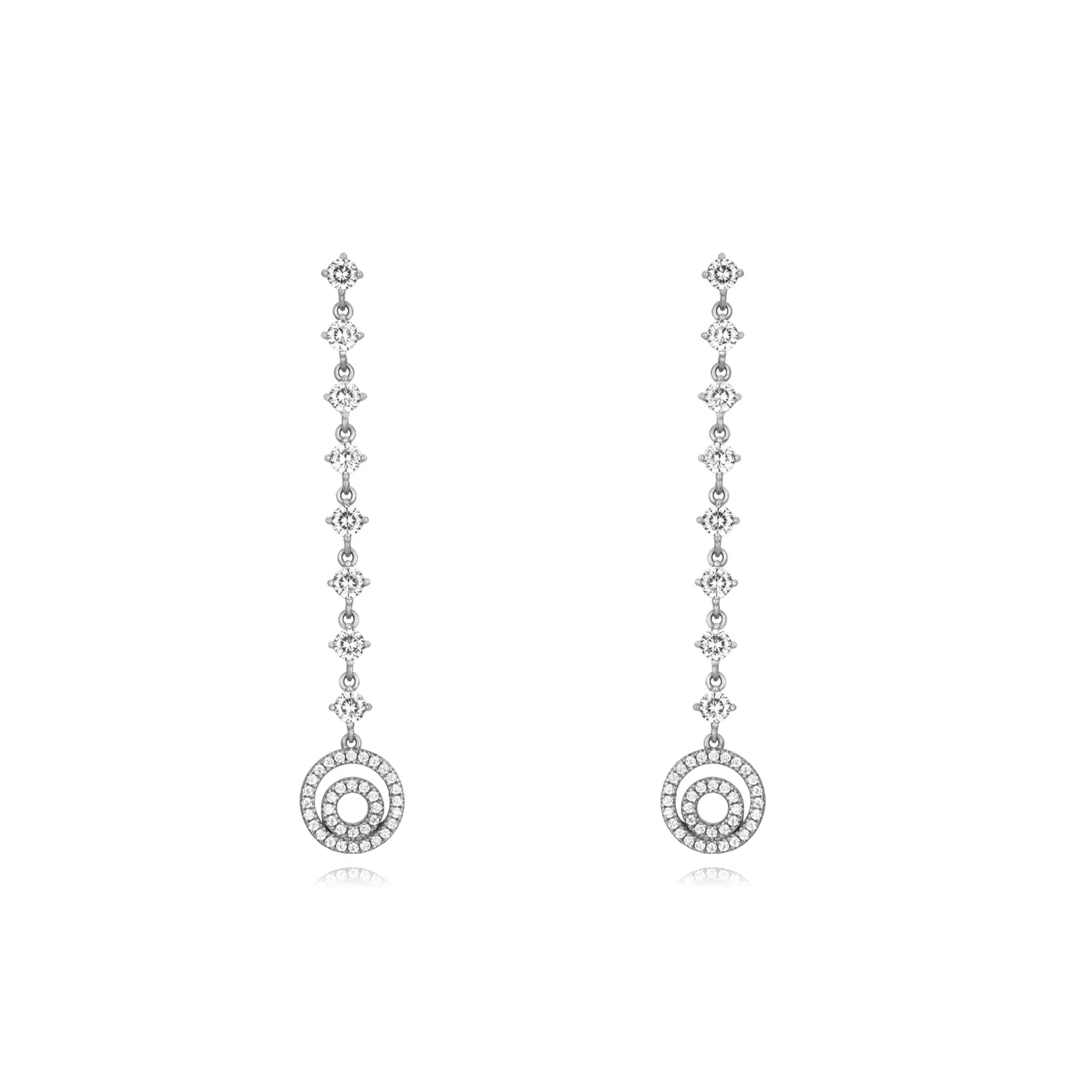 Pendientes Novia con Circonitas