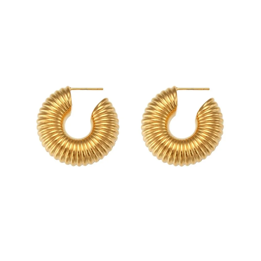 Pendientes Tallin Oro 18 mm (PAR)