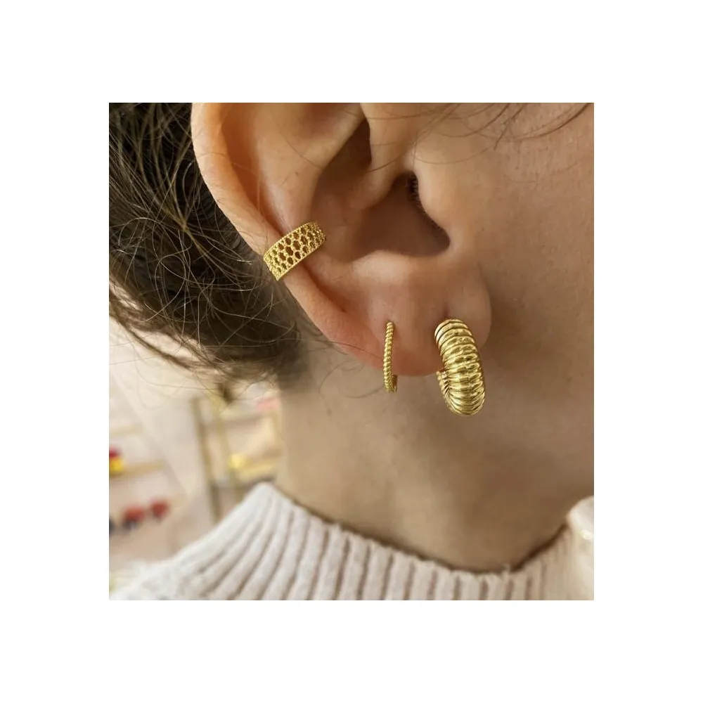 Pendientes Tallin Oro 18 mm (PAR)