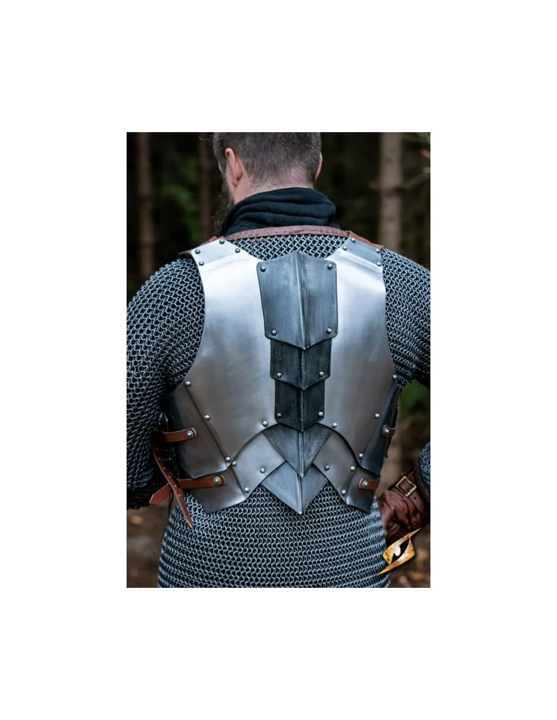 PETO MEDIEVAL COMPLETO MODELO DREKI, PULIDOEPIC DARK
