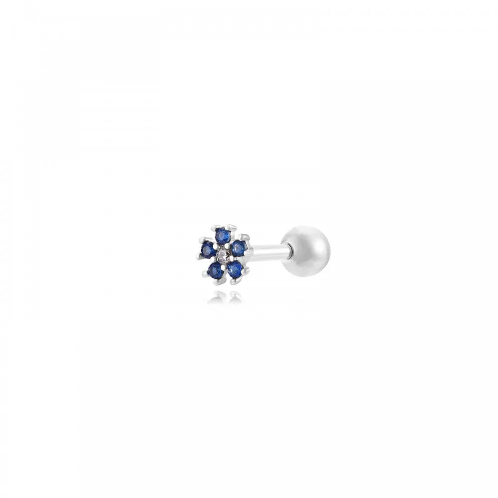 Piercing Magnolia Circonita azul