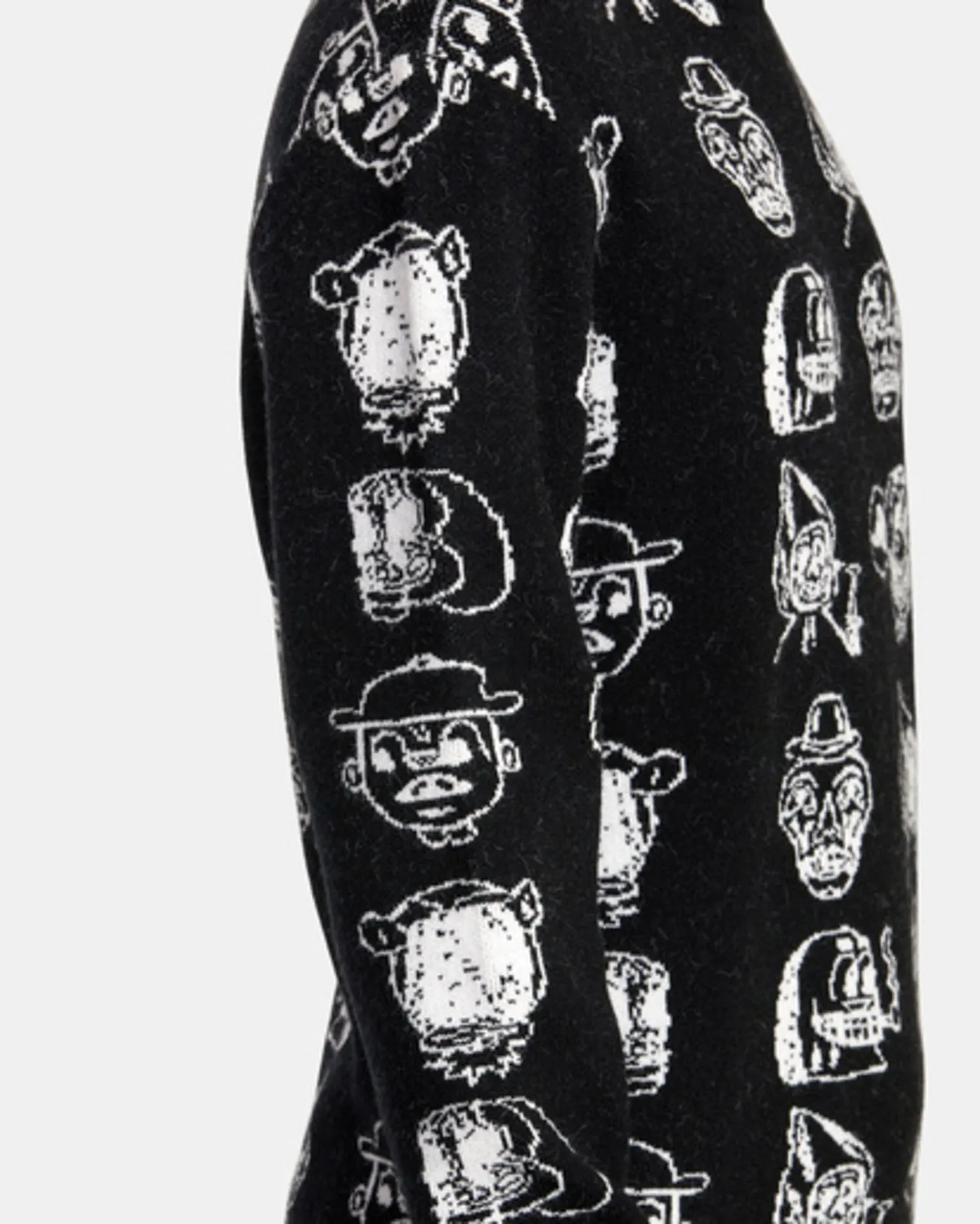 Polera para Hombre RVCA SIN ZIP DMOTE SWEATER  LS BLK