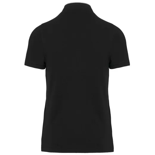 Polo con cuello mao de manga corta para hombre