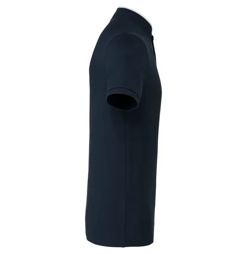 Polo con cuello mao de manga corta para hombre