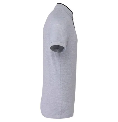 Polo con cuello mao de manga corta para hombre