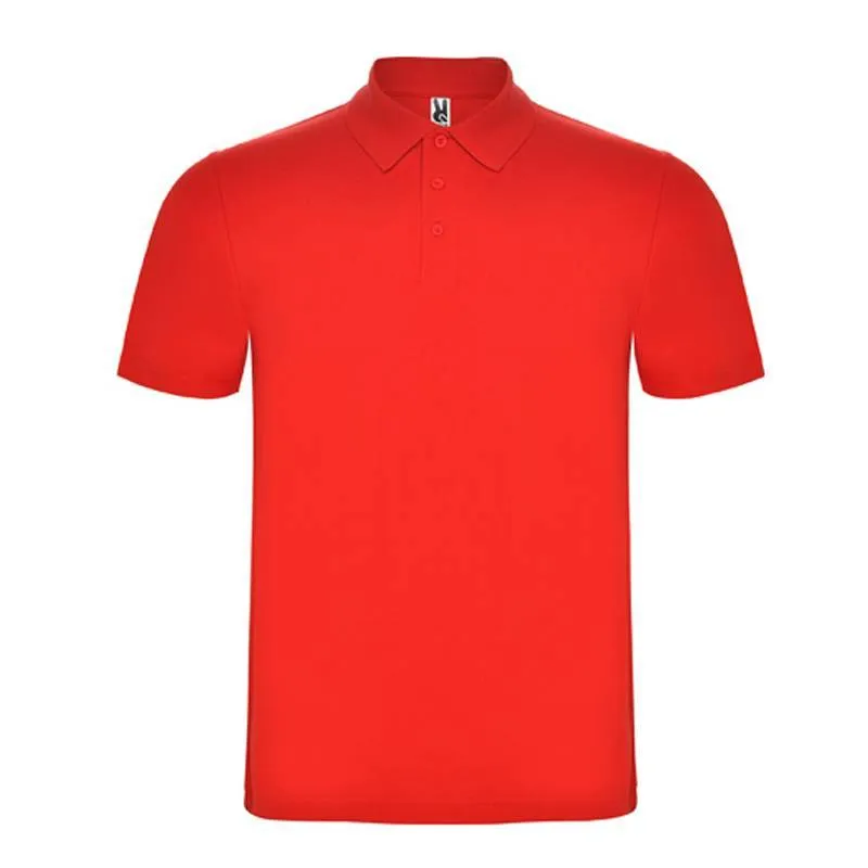 Polo de manga corta 100% algodón