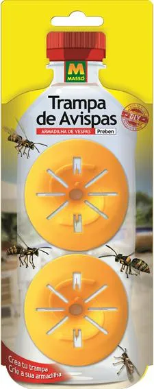 PREBEN TRAMPA AVISPAS DIY 231400  PACK 12 UNIDADES