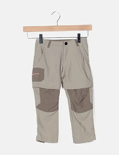 Quechua Pantalón impermeable marrón