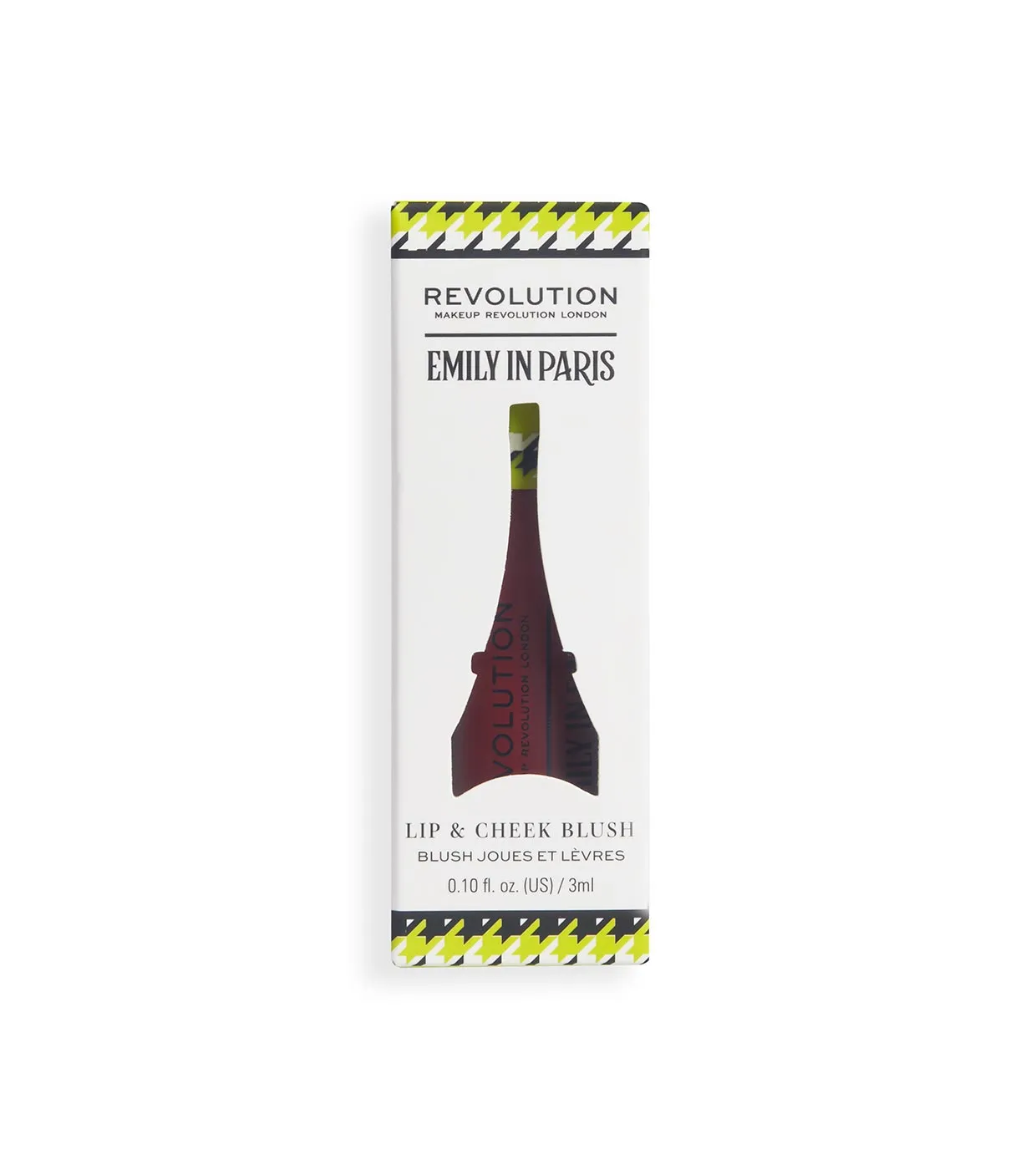 REVOLUTION  *EMILY IN PARIS*  TINTE DE LABIOS Y MEJILLAS  PARIS FANTASY ROUGE