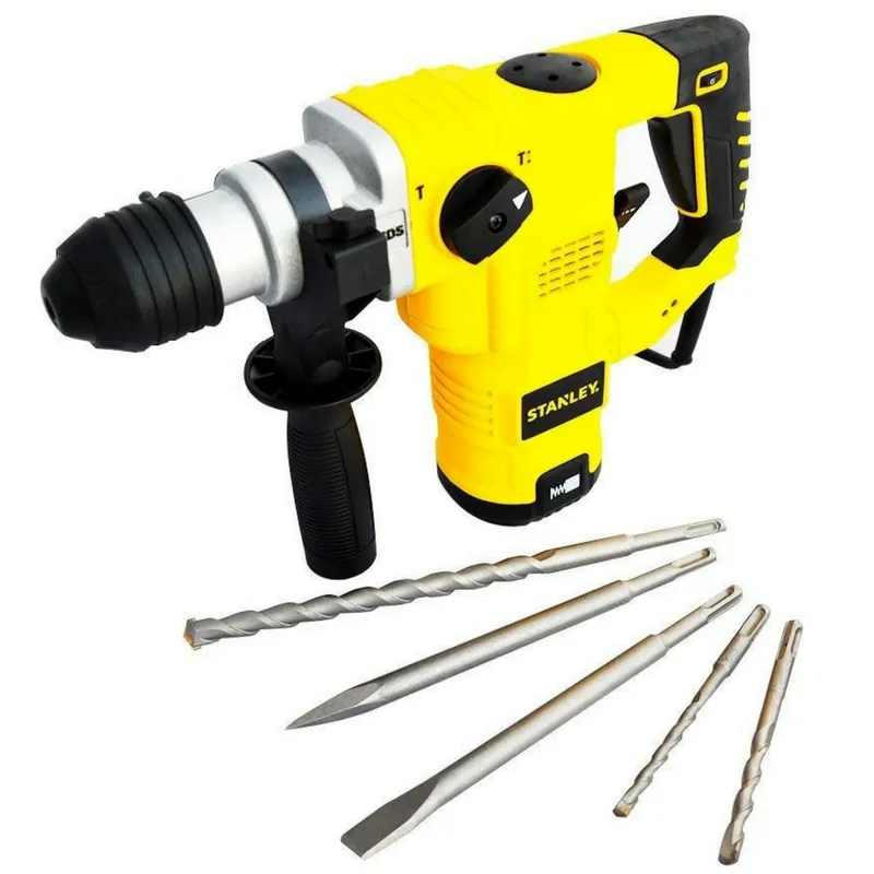 Rotomartillo Stanley STHR1232K SDS Plus 1250w 3,5 Joules