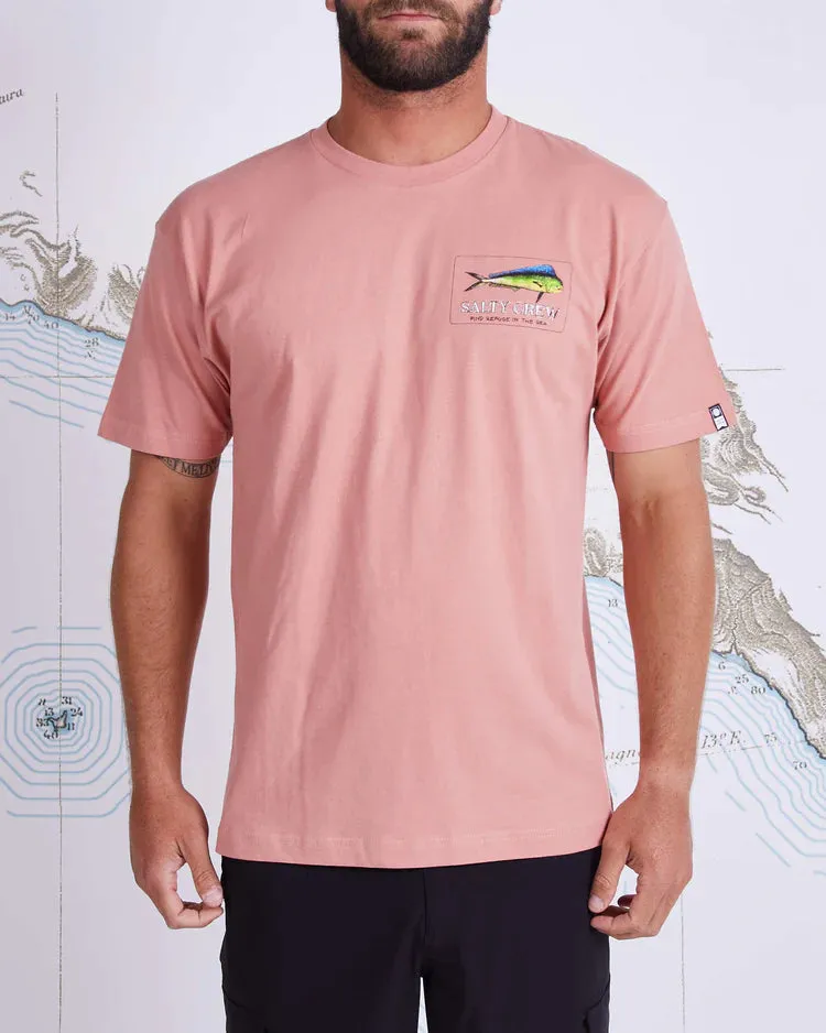 salty crew camiseta el dorado premium coral