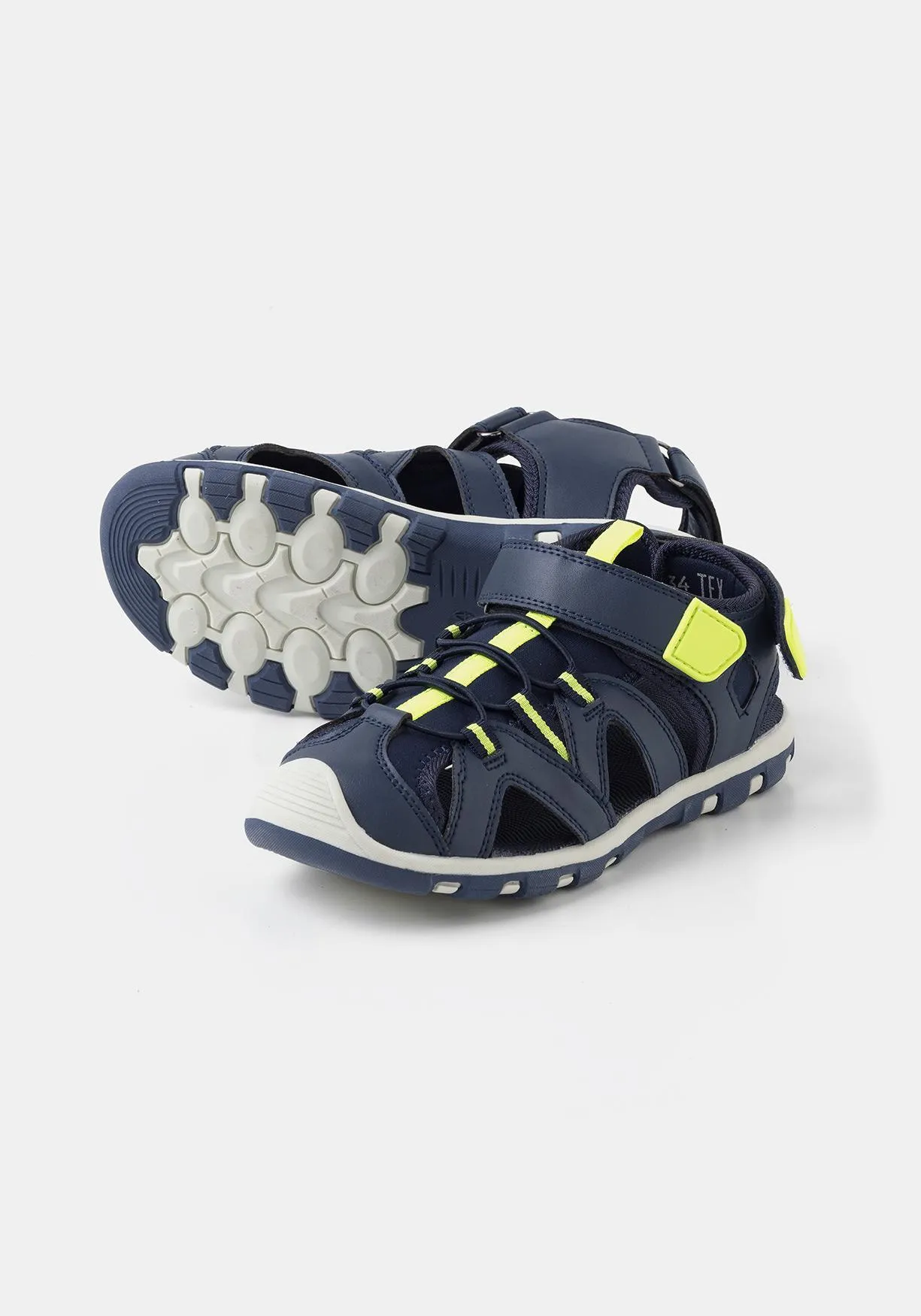 Sandalias estilo trekking con plantilla confortable de Niño TEX (Tallas 33 a 40)