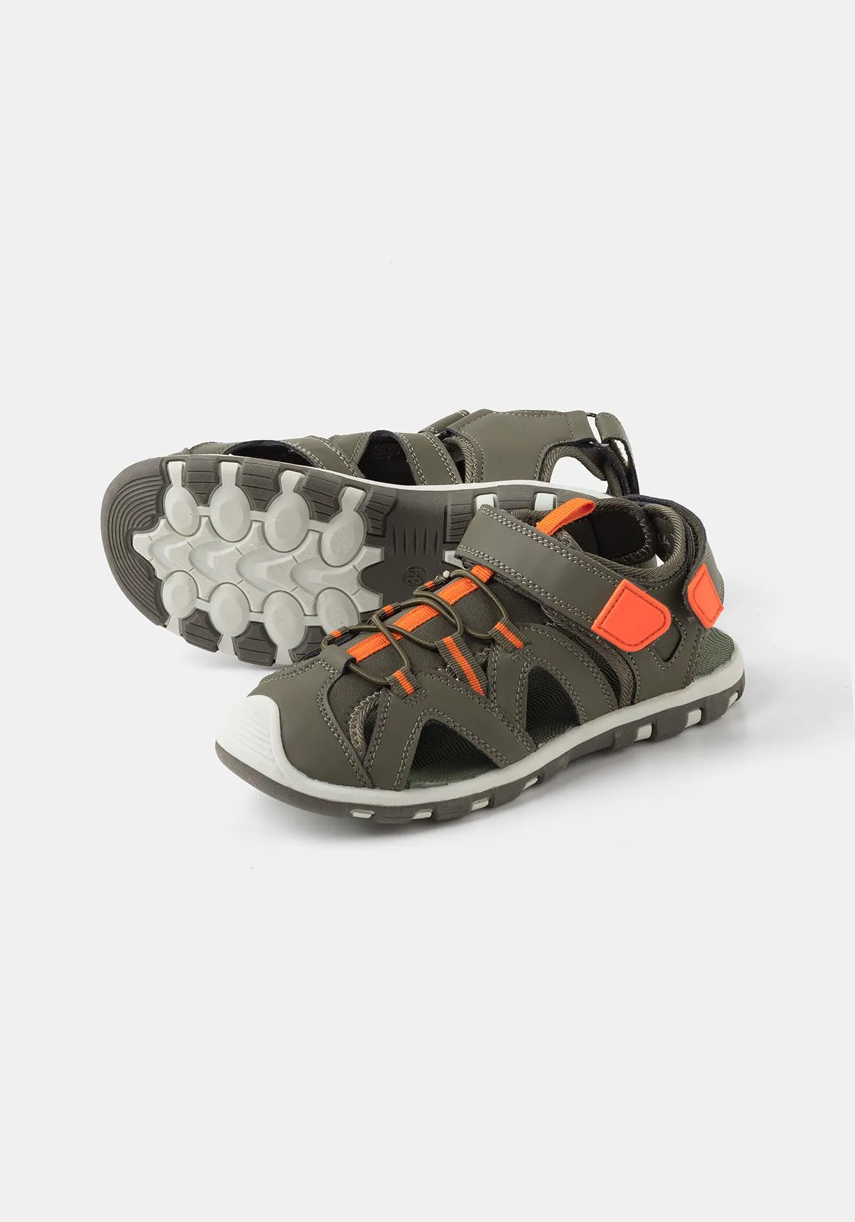 Sandalias estilo trekking con plantilla confortable de Niño TEX (Tallas 33 a 40)