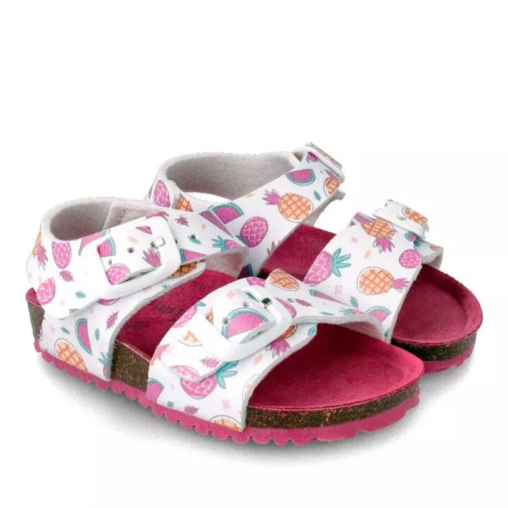 sandalias GARVALIN con piñas y sandías