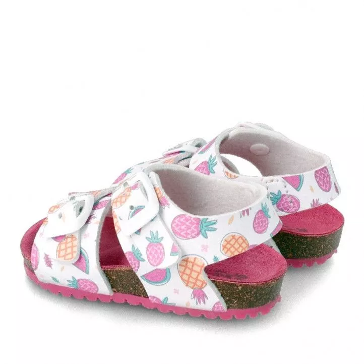 sandalias GARVALIN con piñas y sandías