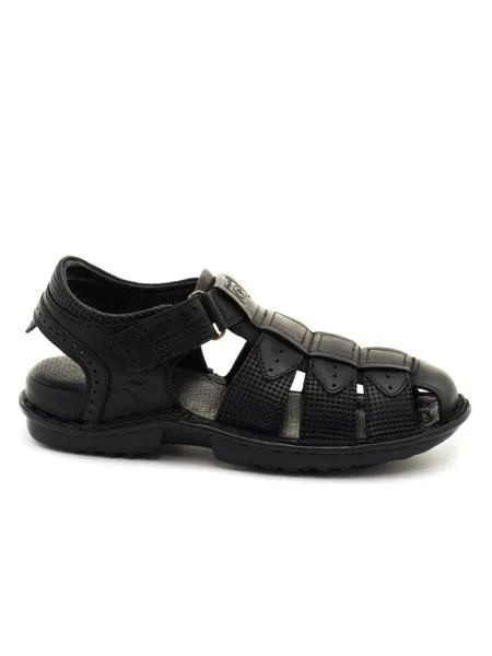 sandalias kangaroos 6525 negras para hombre