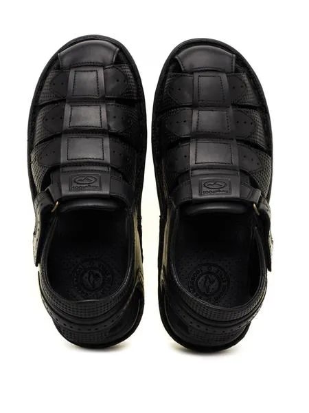 sandalias kangaroos 6525 negras para hombre