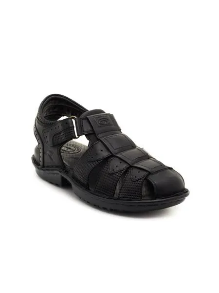 sandalias kangaroos 6525 negras para hombre