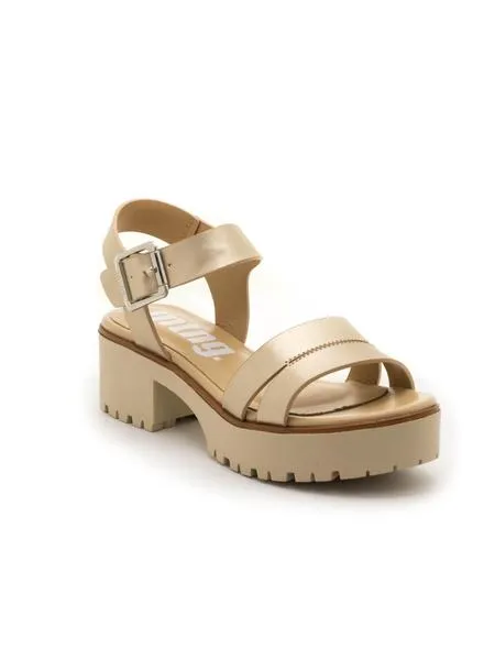 sandalias mtng plexy oro para mujer