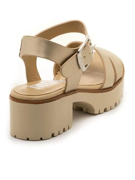 sandalias mtng plexy oro para mujer