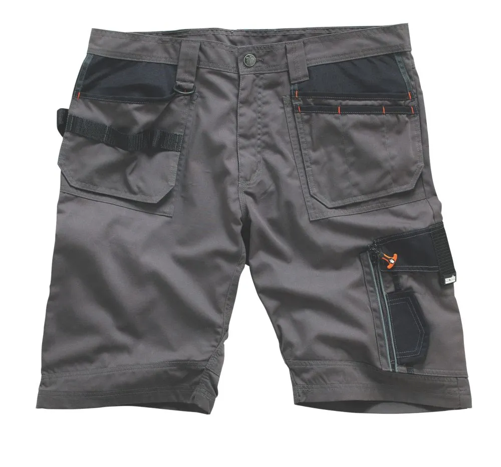 Scruffs 3D Trade, pantalón corto, pizarra (cintura 30