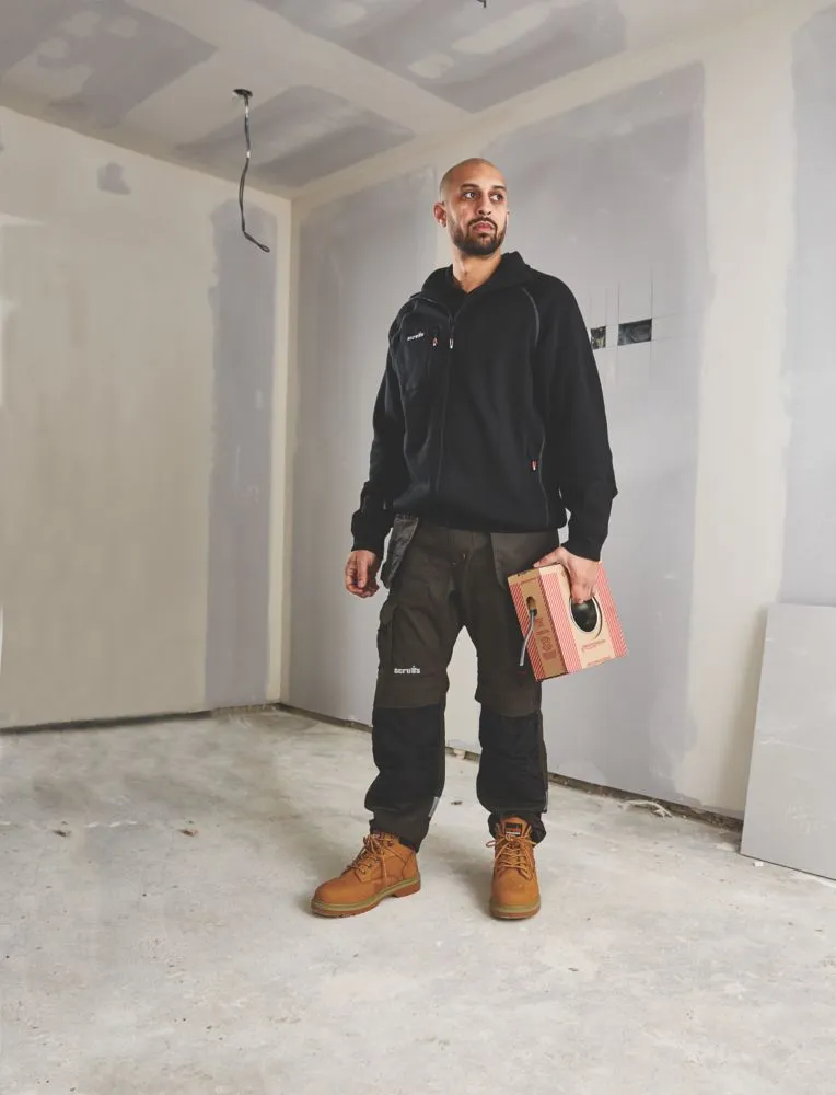 Scruffs Trade Stretch, pantalón de trabajo, gris y negro (cintura 30