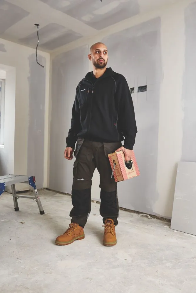 Scruffs Trade Stretch, pantalón de trabajo, gris y negro (cintura 38
