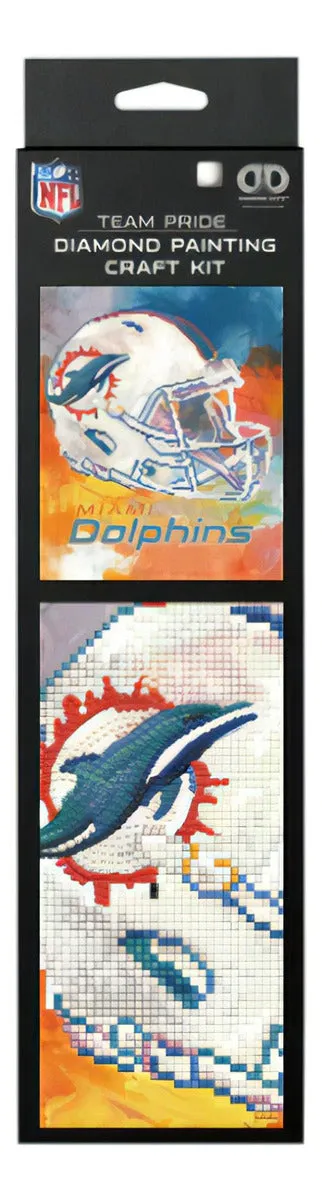 Set de Artesanía Diamond Painting NFL Miami Dolphins