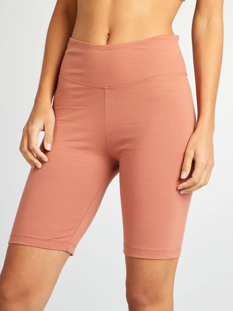 SHORT CICLISTA LISO  ROSA