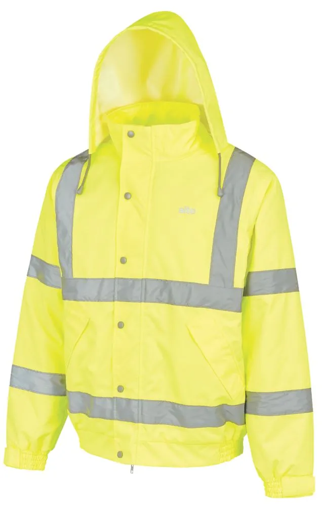Site Battell, chaqueta de alta visibilidad, amarillo, talla L (pecho 52