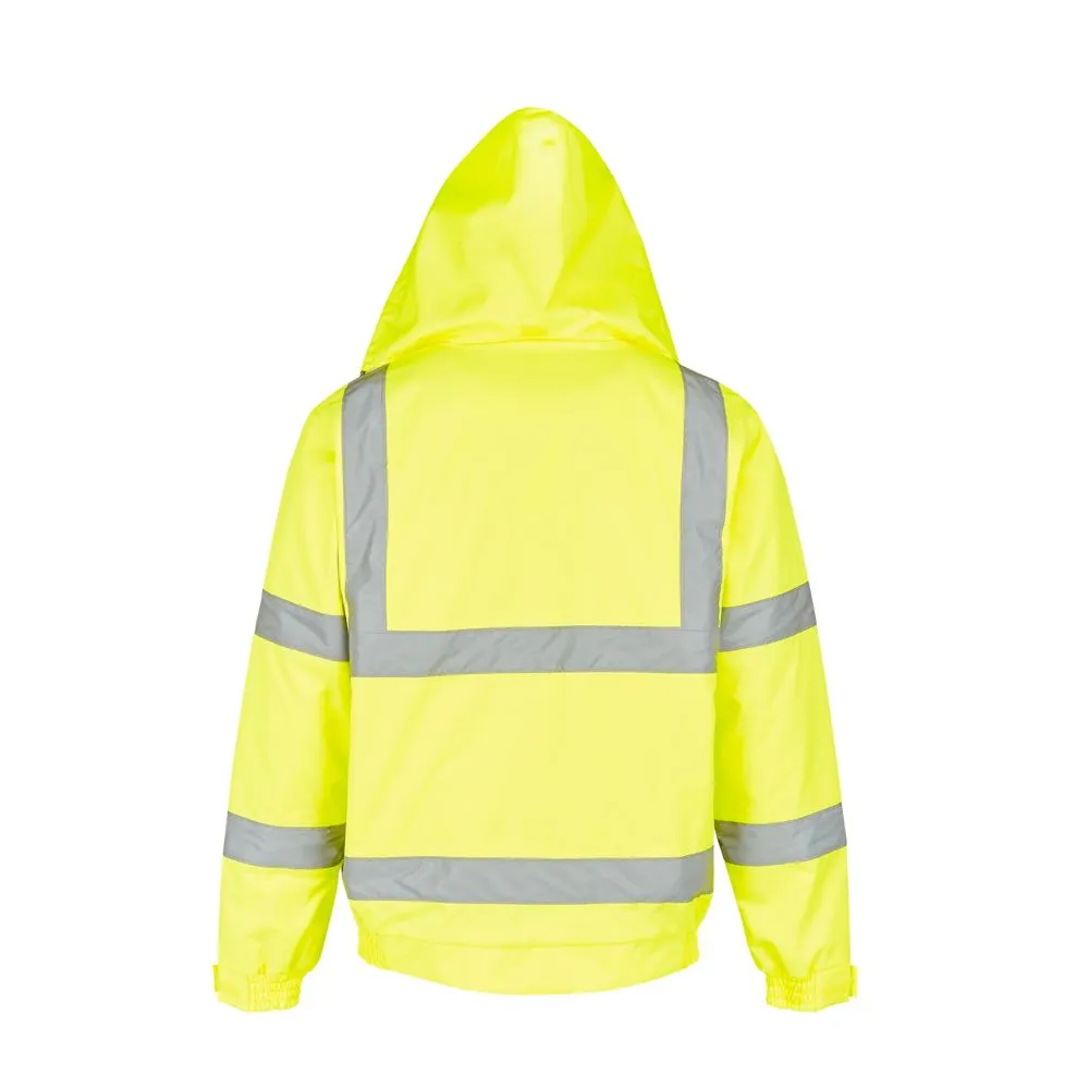 Site Battell, chaqueta de alta visibilidad, amarillo, talla L (pecho 52