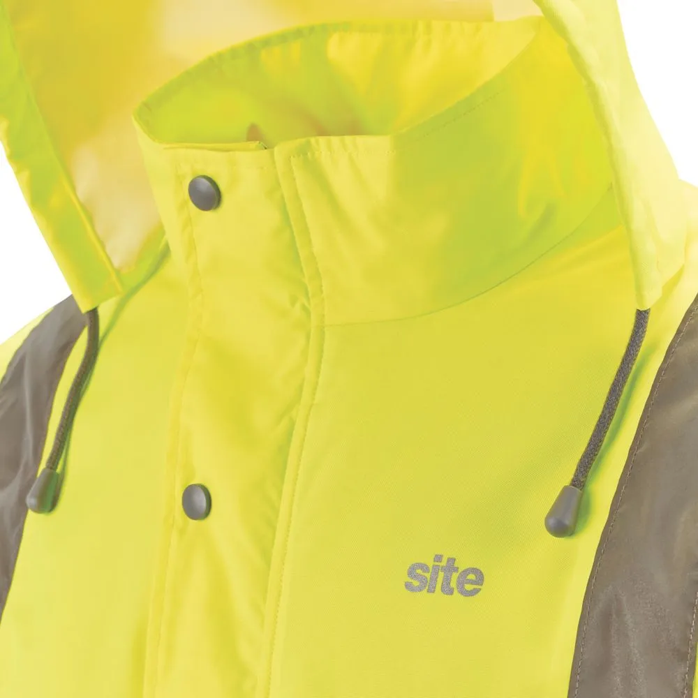 Site Battell, chaqueta de alta visibilidad, amarillo, talla L (pecho 52