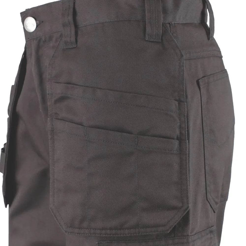 Site Sember, pantalón con bolsillos de pistolera, negro (cintura 36
