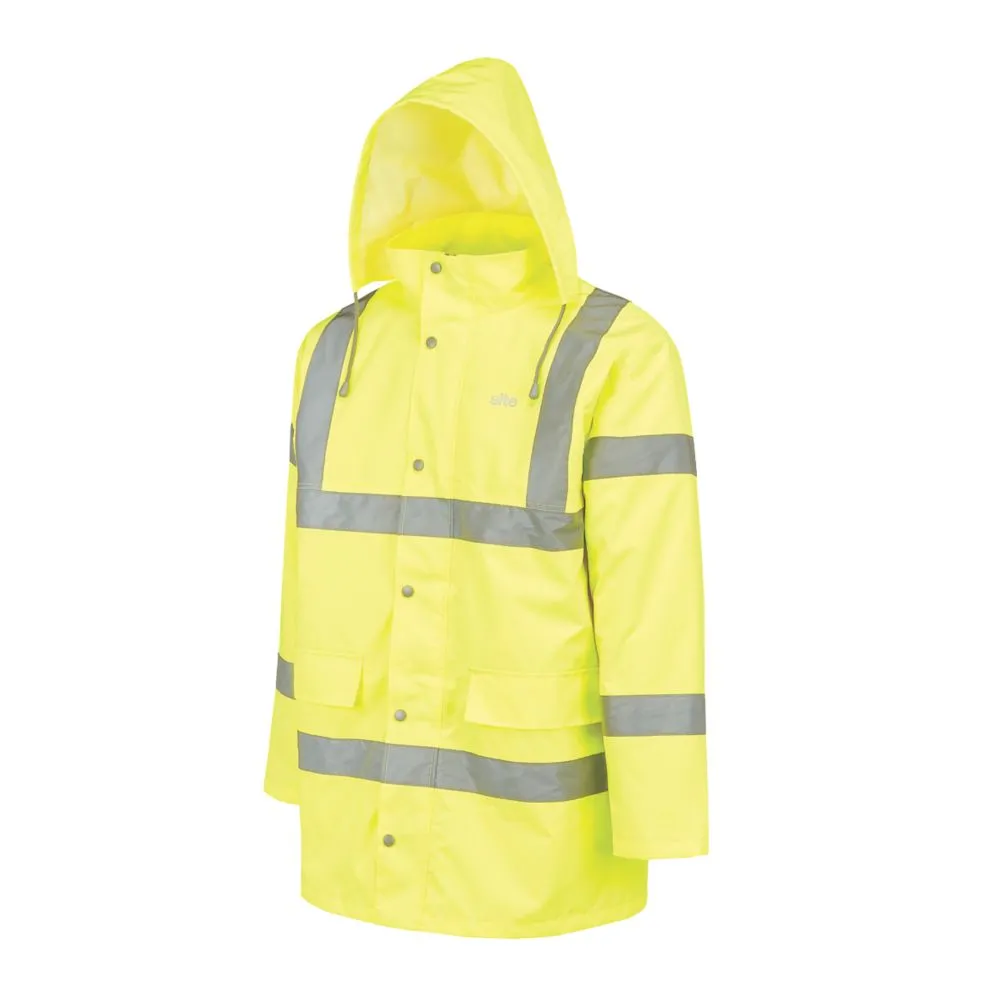 Site Shackley, chaqueta de alta visibilidad, amarillo, talla XL (pecho 58
