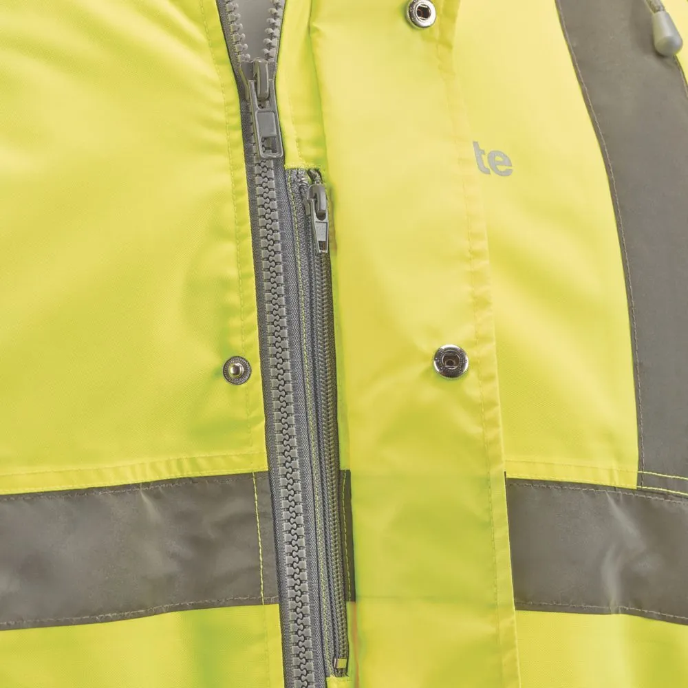 Site Shackley, chaqueta de alta visibilidad, amarillo, talla XL (pecho 58