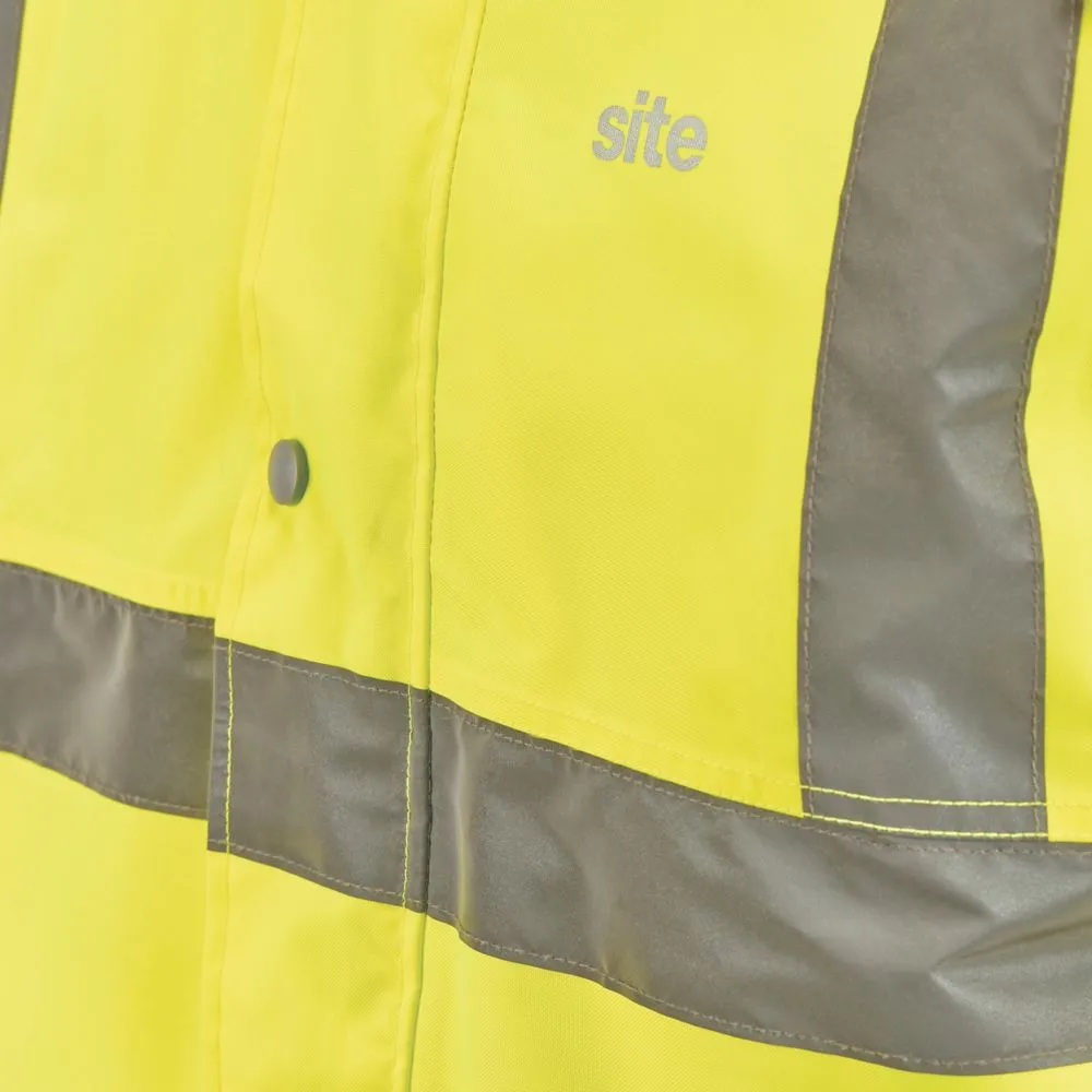 Site Shackley, chaqueta de alta visibilidad, amarillo, talla XL (pecho 58