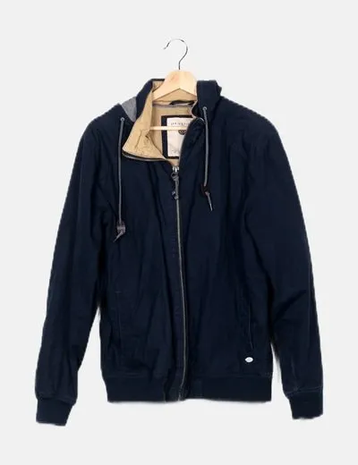 Springfield Chaqueta azul con capucha