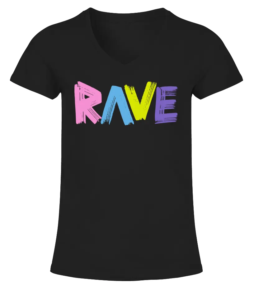 Steve Aoki Merch Camiseta cuello pico Mujer