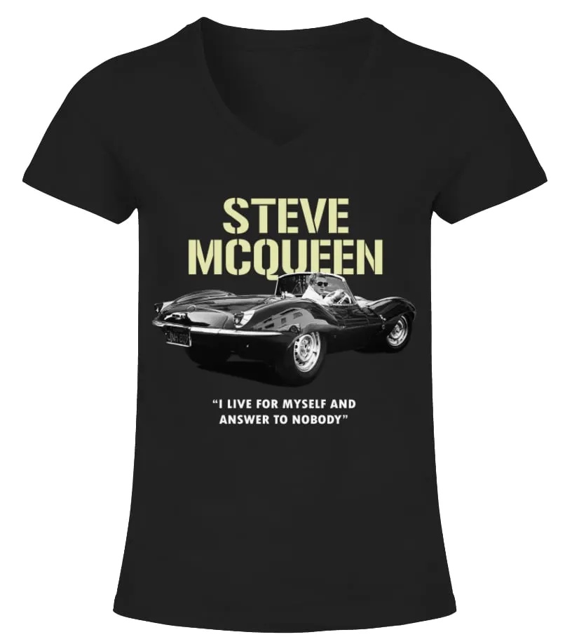 Steve McQueen (29) Camiseta cuello pico Mujer