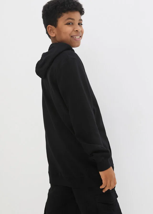 Sudadera con capucha Negro