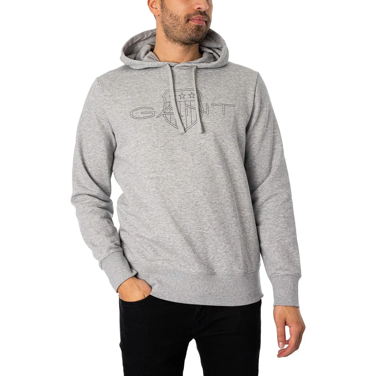 Sudadera Con Capucha Y Logotipo Gráfico