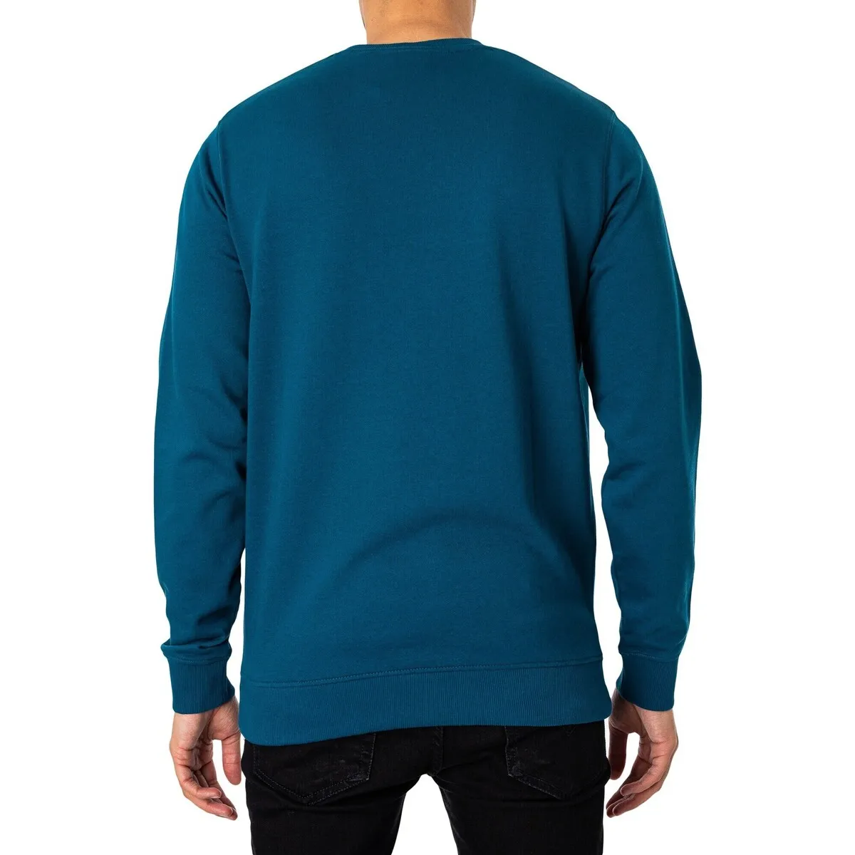 Sudadera Con Cuello Redondo Y Logo